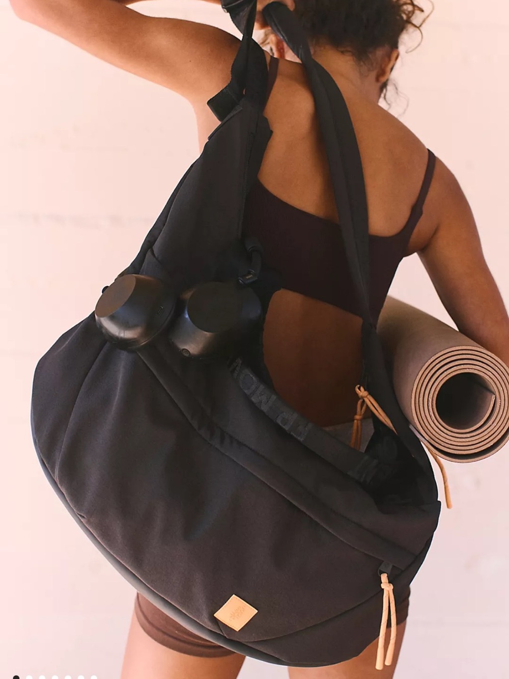 Free People Movement All You Need Convertible Carryall Blue NWT